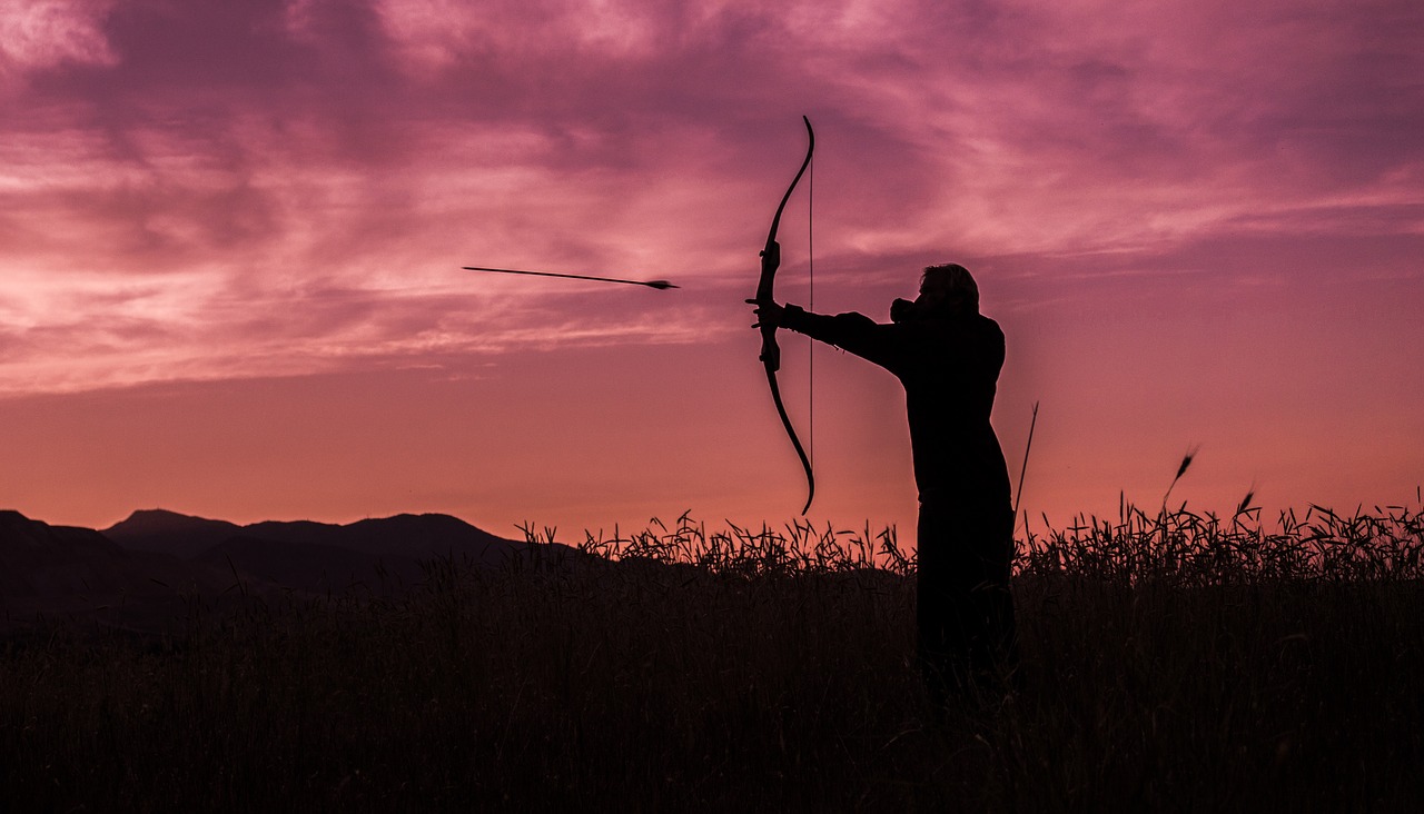 bow arrow