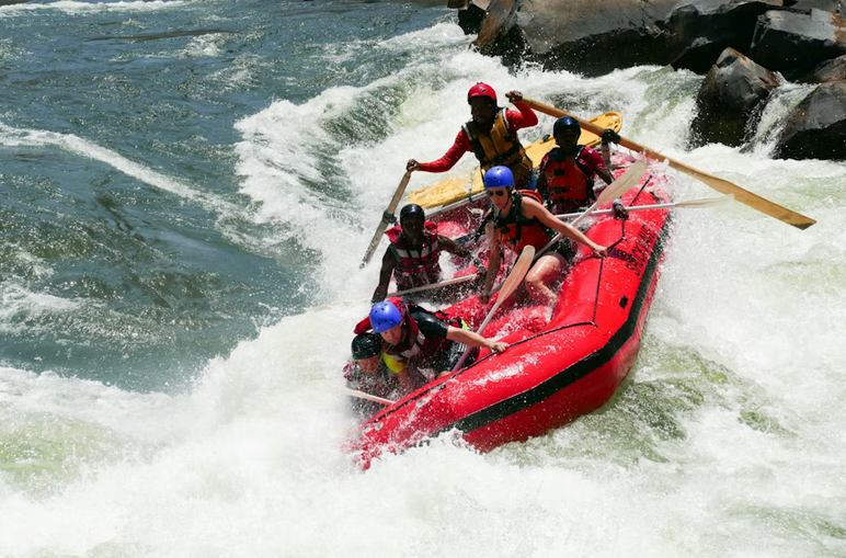 white rafting